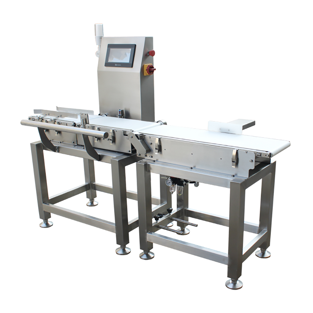 Online dynamic weight checker food checkweigher machine check weigher with rejector