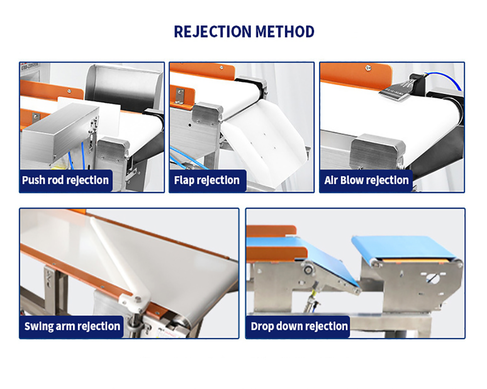 Industrieller Förderband-Metalldetektor für Lebensmittelverarbeitungsmaschinen