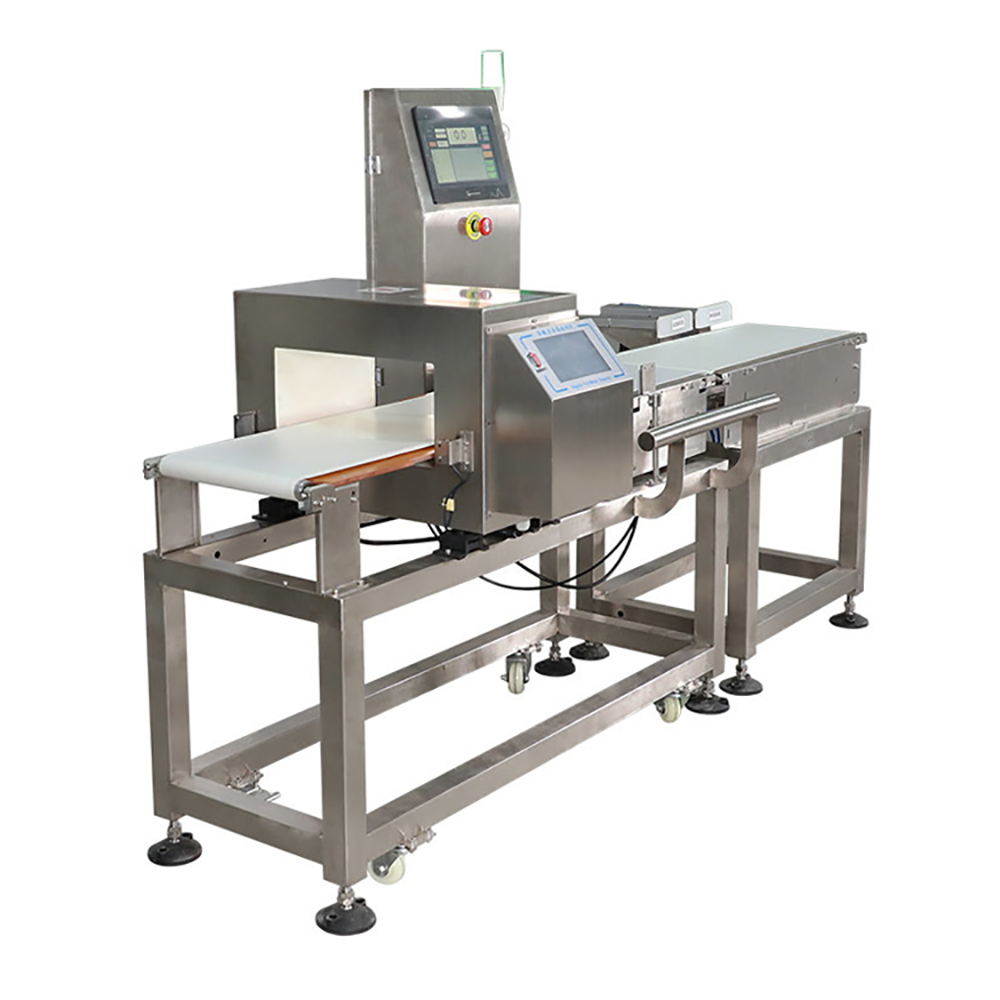 check weigher and metal detector combination