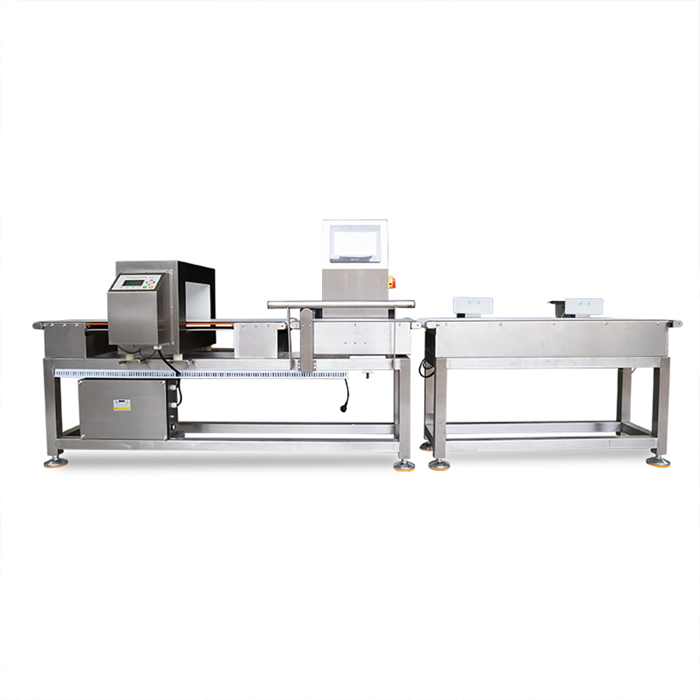 High Accuracy and High Speed check weigher and metal detector combination checkweigher fo