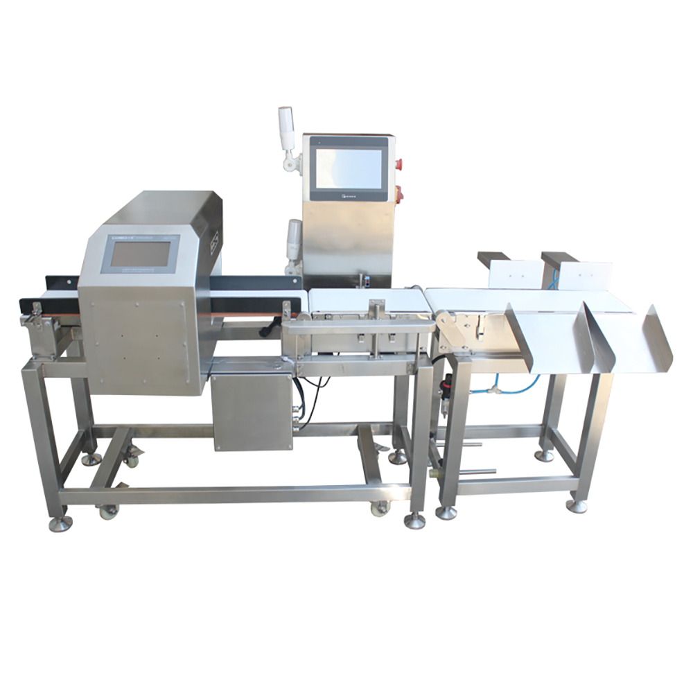 Combined Metal Detector & Checkweigher