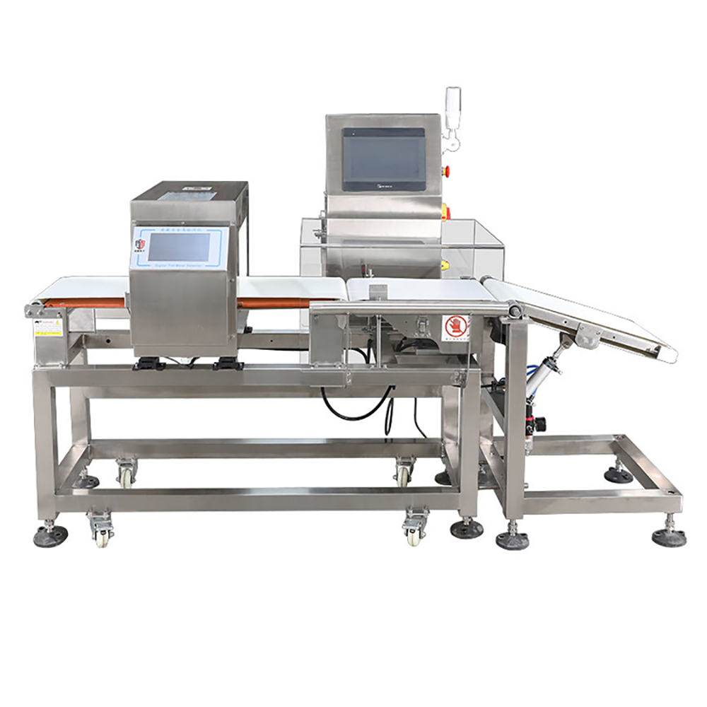 Combined Metal Detector & Checkweigher