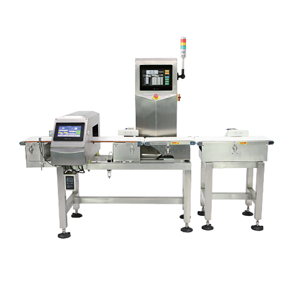 check weigher and metal detector combination