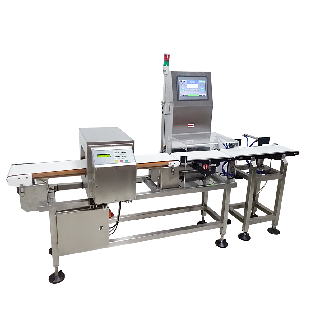check weigher and metal detector combination